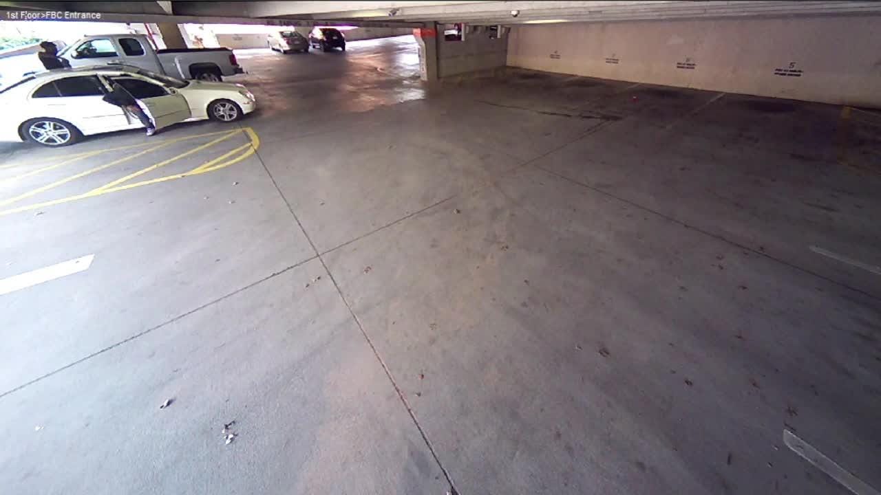 Clemson Robbery Parking Lot Surveillance Video