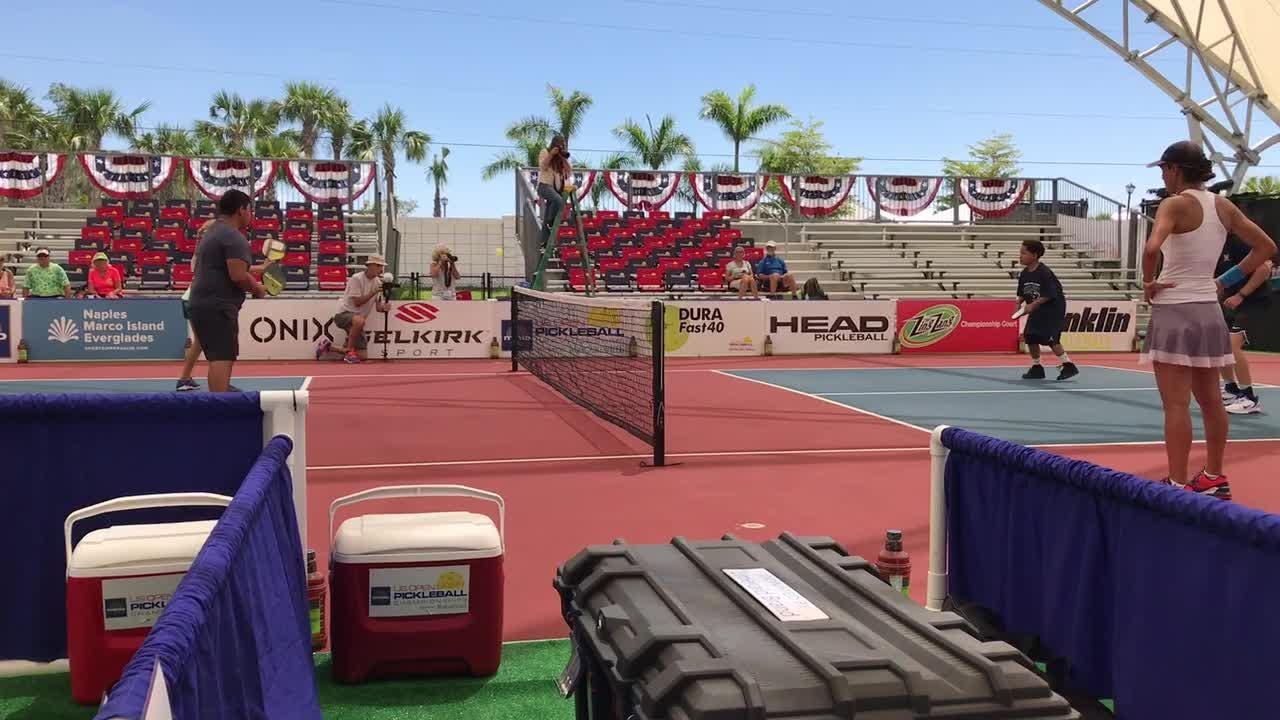 U.S. Open Pickleball in Naples includes players from 10 to 91