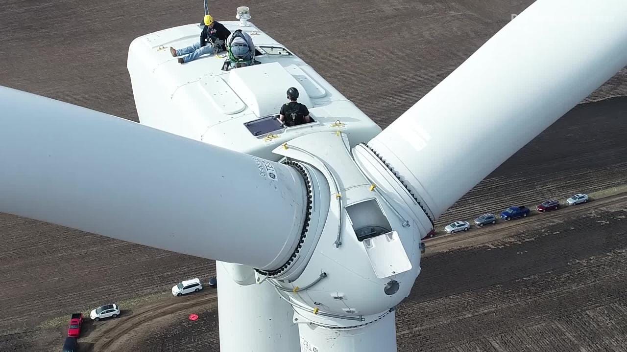 Wind Turbine Technicians See Job Future With Heavy Demand, Rising Pay, Stable Future