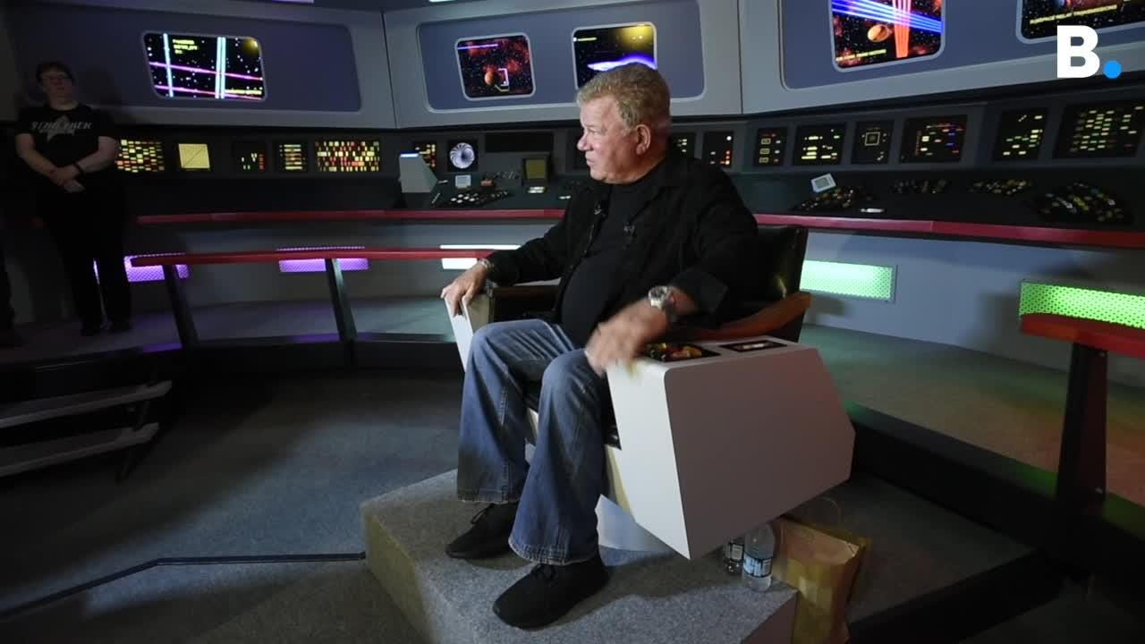 William Shatner visits &#39;Star Trek&#39; set in Champlain Valley