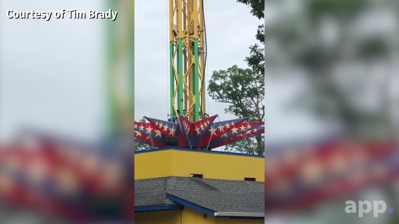 Six Flags Great Adventure Skyscreamer Stalls After Emergency Stop