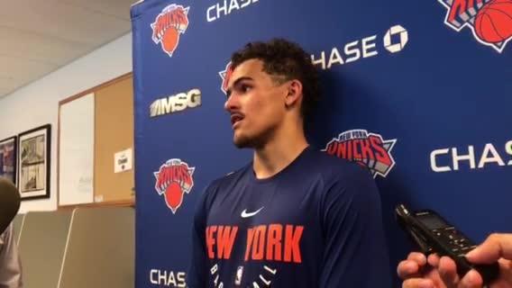 Trae Young returns to MSG for Knicks showdown in weird place