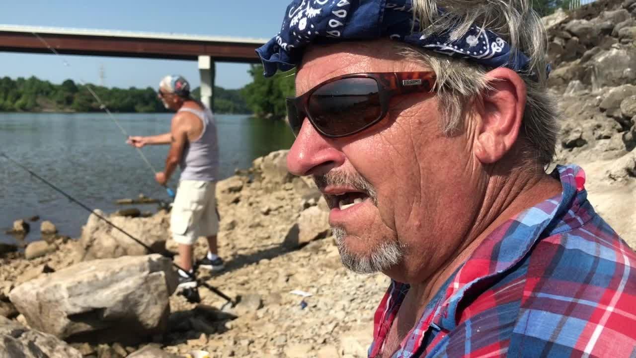 Dan Morton Talks About Fishing With His Buddy Below The Fort Loudoun Dam - 