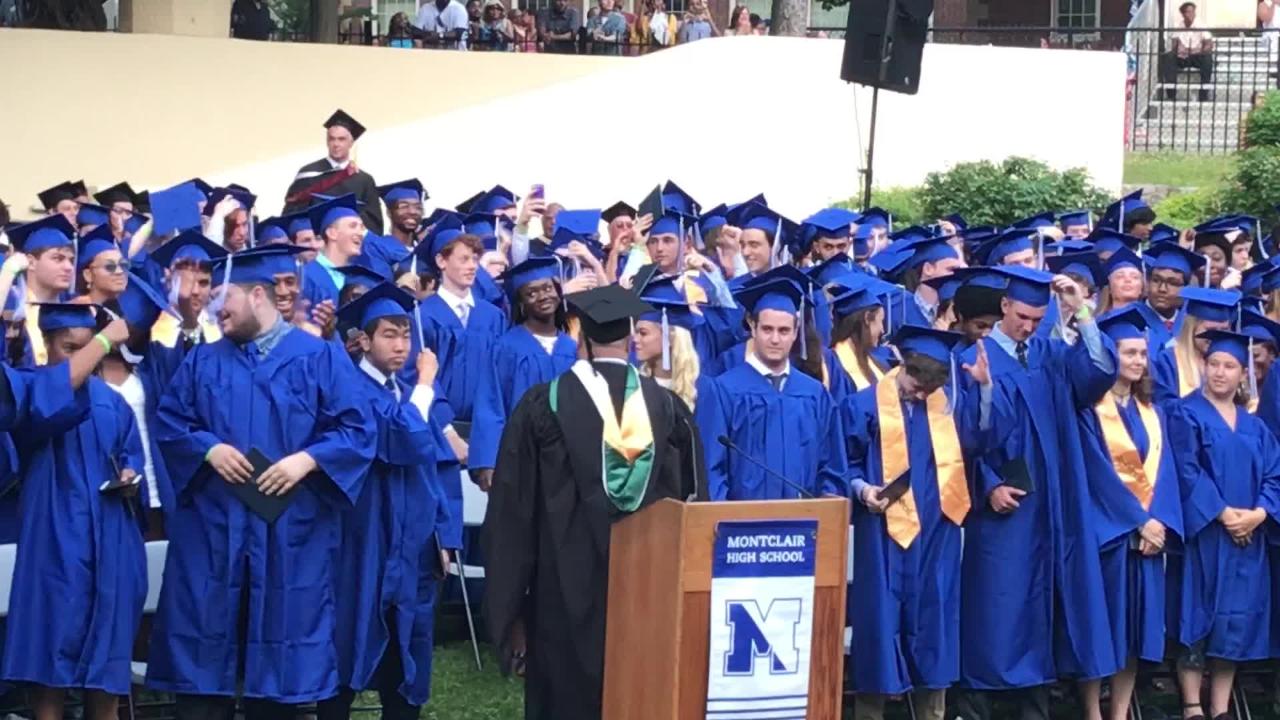 Video Montclair High School Graduation Ceremony