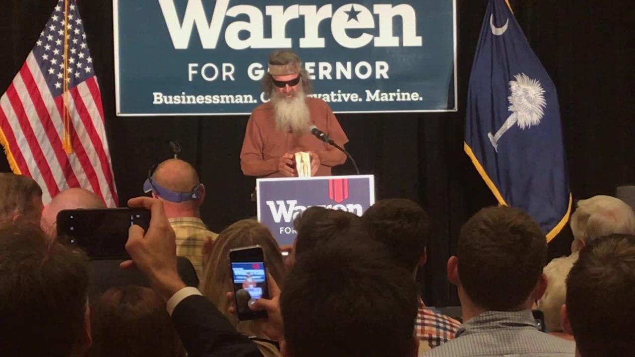 Duck Dynasty Patriarch Touts John Warren As Antidote For Moral Decline