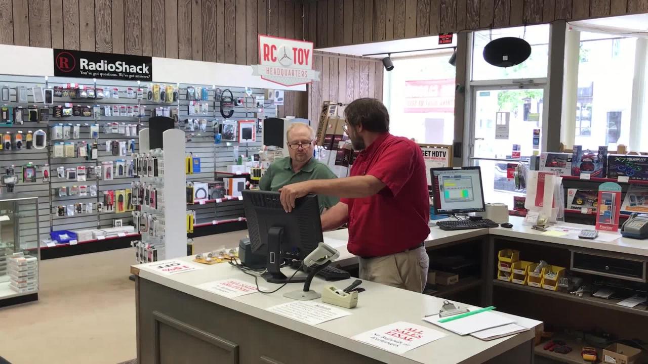 chautauqua radio shack going out of business