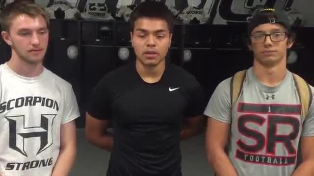 Meet some of the Horizon High football team's leaders