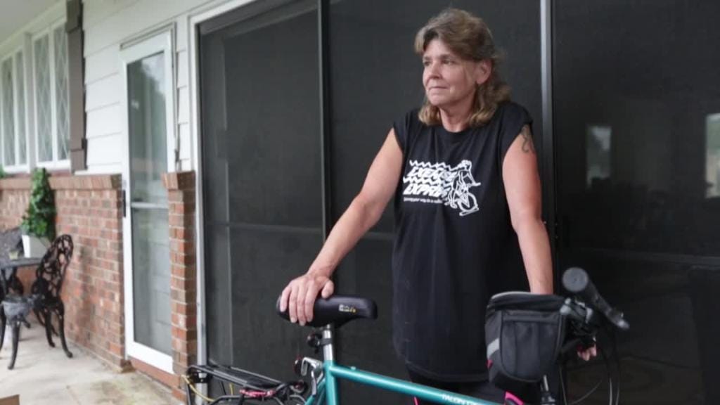 Woman rides to raise awareness for recovery services