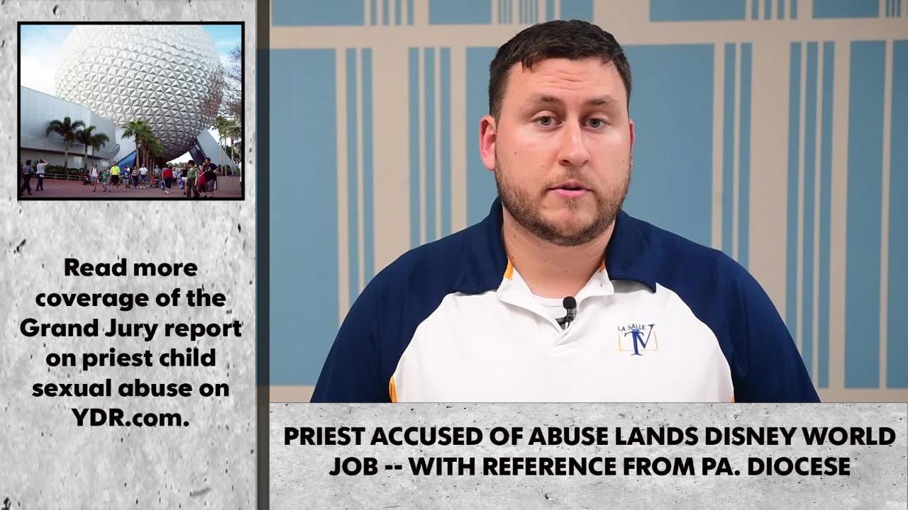 Minor Forbidden Porn Feet - Details: Priest accused of abuse lands Disney World job -- with reference  from diocese