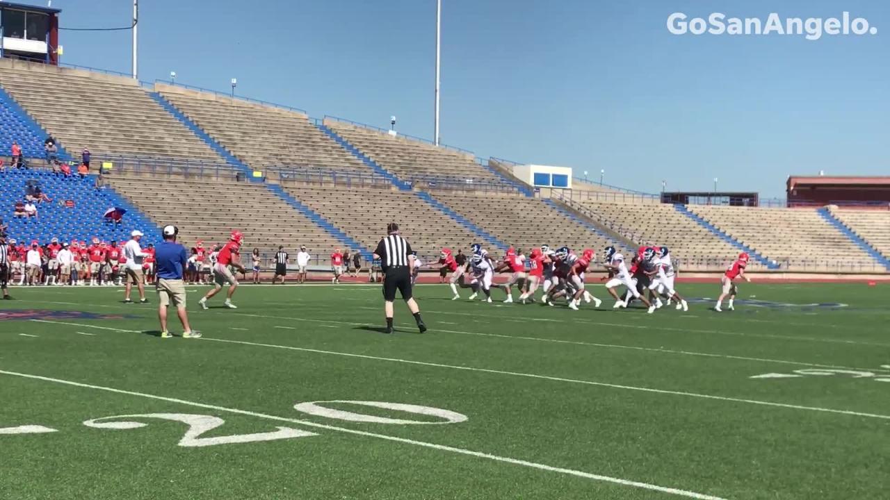 San Angelo Central vs. Abilene Cooper scrimmage highlights