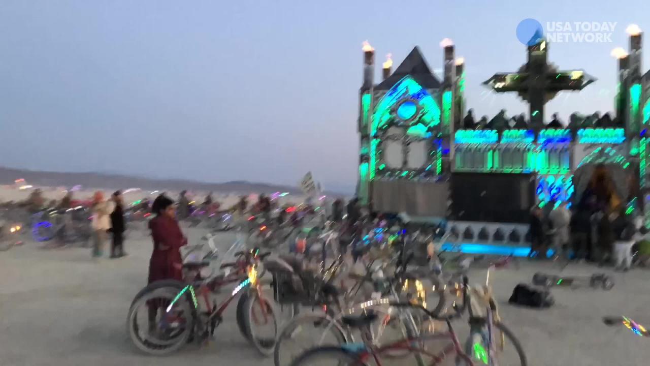Burning Man exodus Reno airport's two busiest days all year