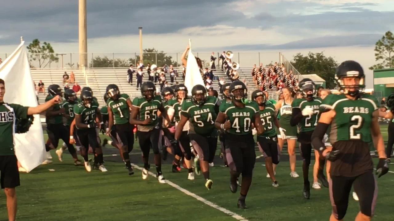 High School Football Video Estero At Palmetto Ridge