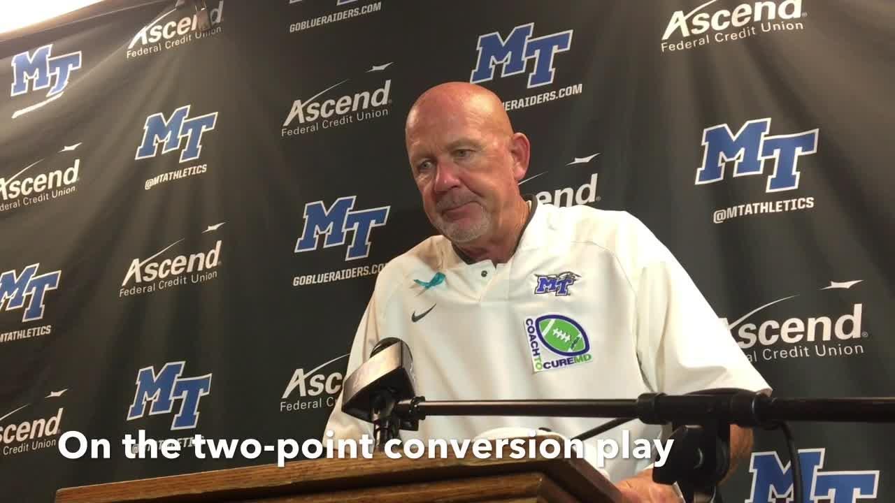 MTSU football: Why Blue Raiders went for two to beat FAU, Lane Kiffin