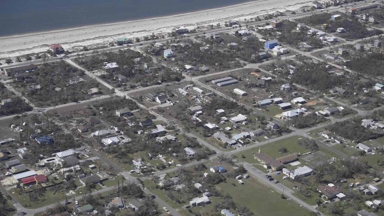 Slow Progress In Mexico Beach After Hurricane Michael
