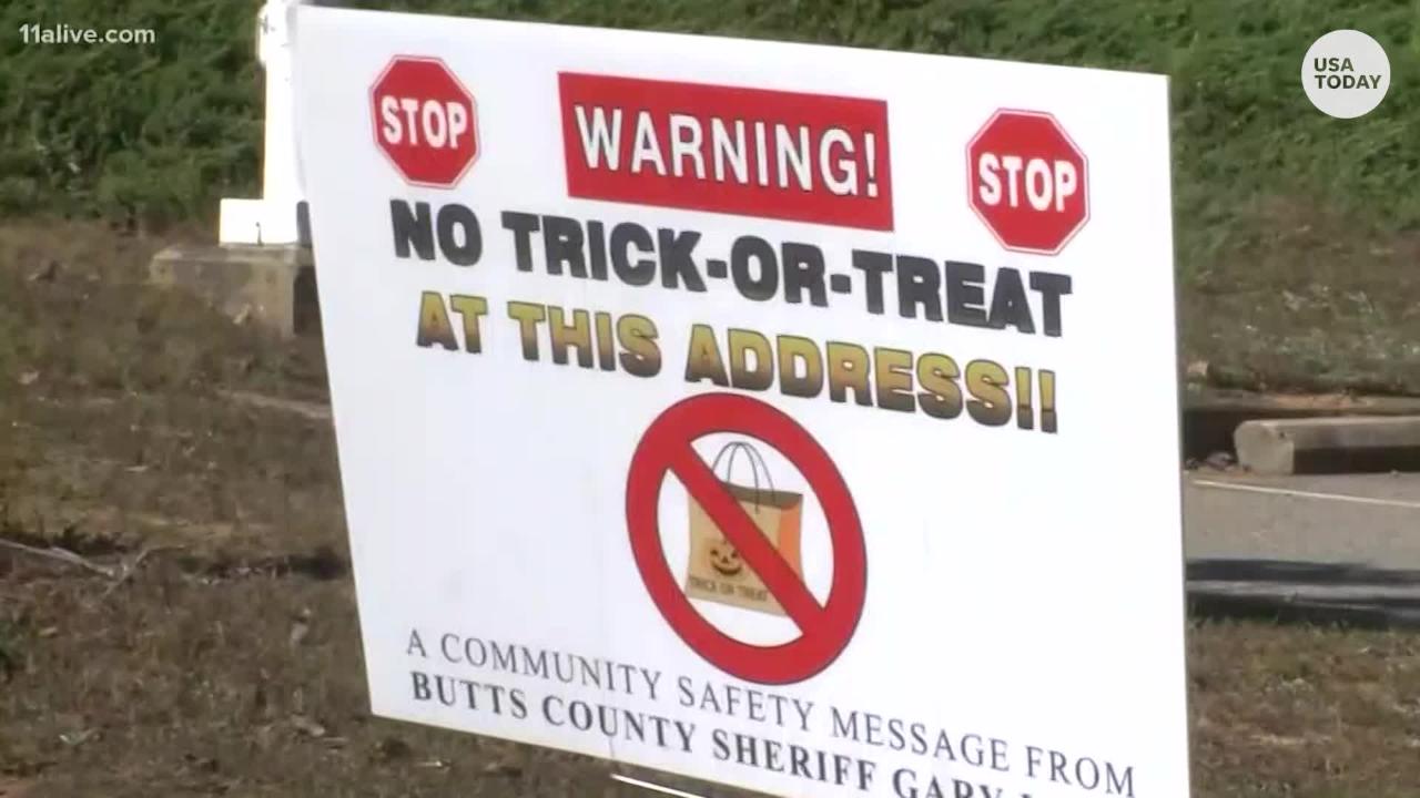 Sheriff Puts ‘no Trick Or Treat’ Signs In Yards Of Sex Offenders