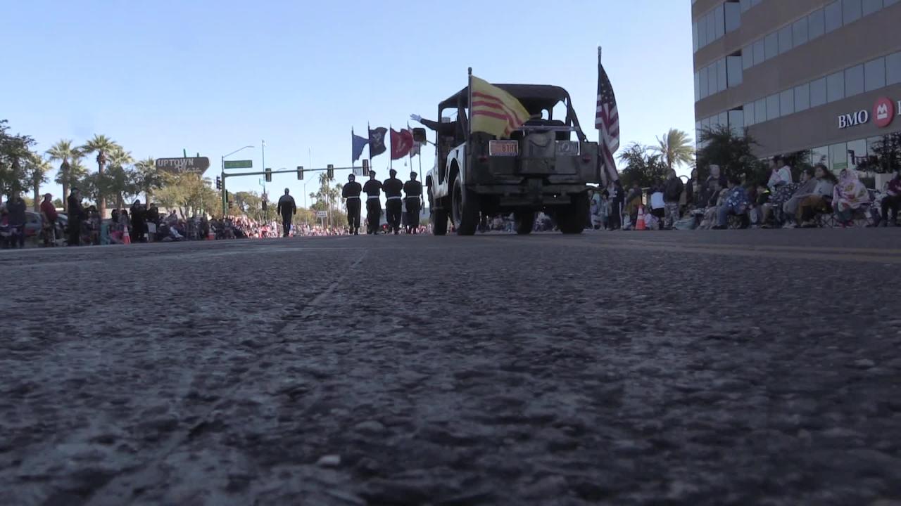 Phoenix Veterans Day Parade honors military in Arizona