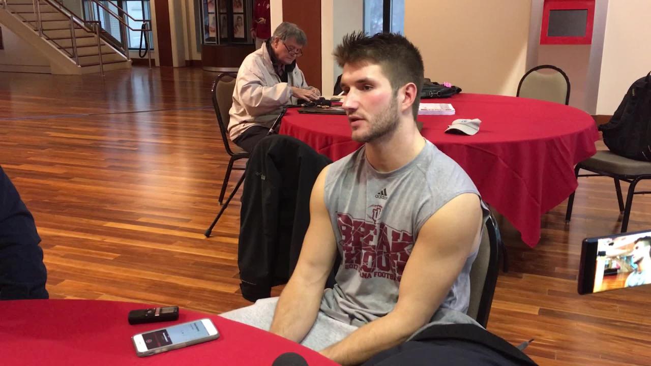 IU receiver Luke Timian talks desire to win against Purdue