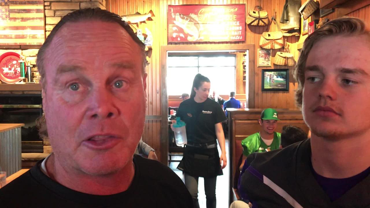 Northwest Christian coach David Inness, defensive back Dusty Inness on ...