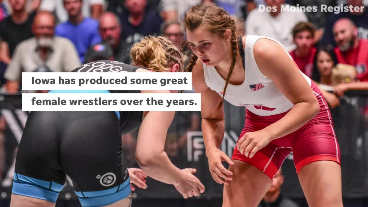 As States Add High School Girls Wrestling Iowa Support Continues To Grow