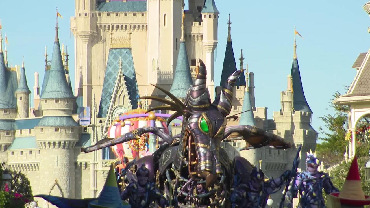 Months After Fire Disney Dragon Float Maleficent Returns To Parade
