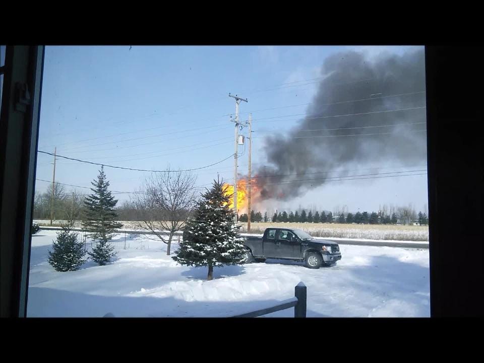 Hyper Compressor Explosion Compressor Station Explosion