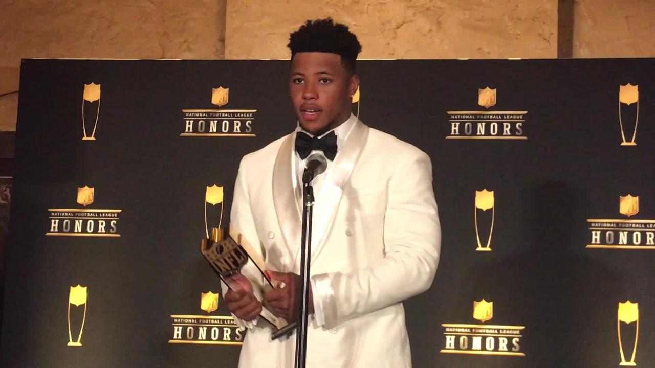 Saquon Barkley: I'll keep proving NY Giants drafted the right guy