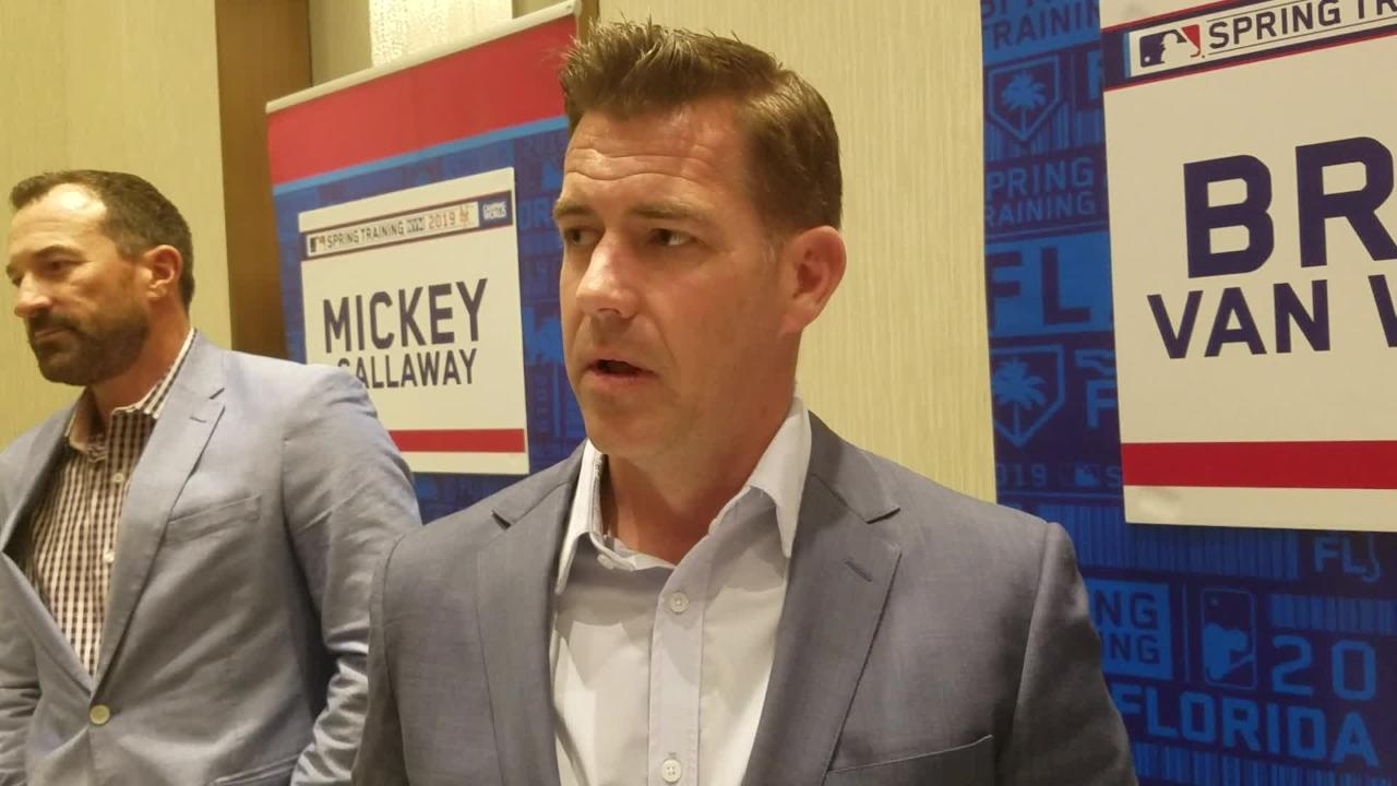 Brodie Van Wagenen on the Mets depth