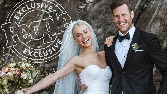 Julianne Hough ties the knot with NHL star