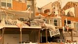 Raw: Tornado damage in eastern Maryland
