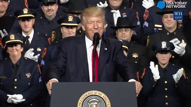 Police After Trump Speech We Dont Tolerate Roughing Up Prisoners