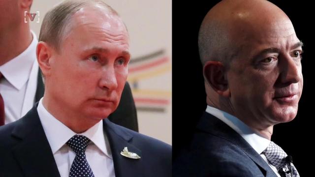 World’s 1st trillionaire; Vladimir Putin or Jeff Bezos?