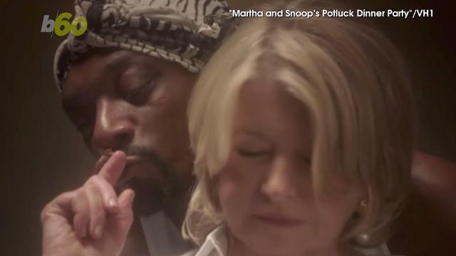 So steamy! Snoop Dogg and Martha Stewart recreate sexy 'Ghost' scene