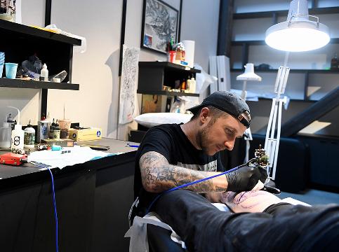 Scott Campbell on Tattoo shop in LA Shinola Store: 'I love it'