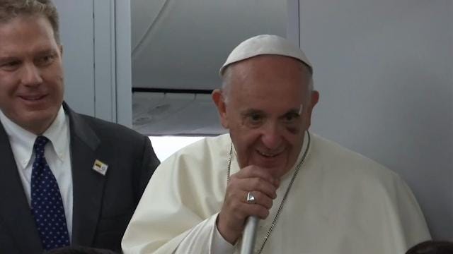 Pope Francis Explains How He Got A Black Eye