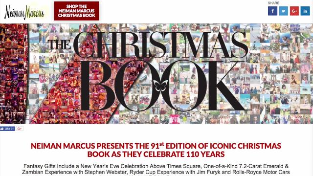 The History Behind The Neiman Marcus Christmas Book
