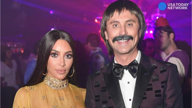 Kim Kardashian Jonathan Cheban as Sonny Cher for Halloween