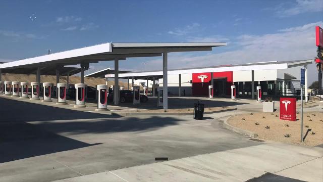 Tesla’s newest supercharger stations