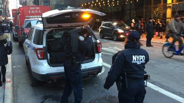 NYPD Responds To Port Authority Explosion Report