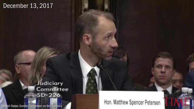 Sherwin Peter A Trump judicial nominee couldn't answer basic questions about the law
