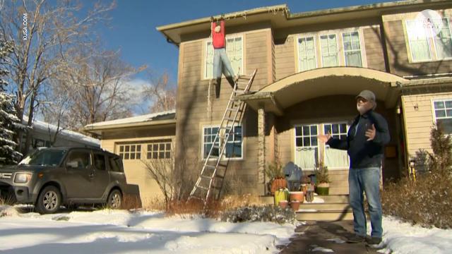 Dummy hanging with Christmas lights has people calling 911 in Colorado