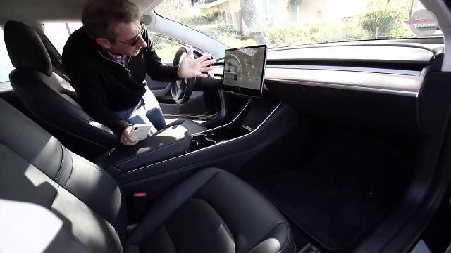 See Telsa s Model 3 s striking interior