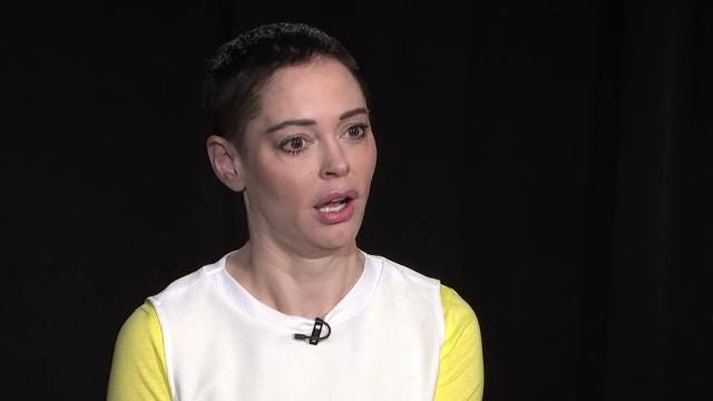 Sleepy Hollow Porn Captions - Rose McGowan's harsh words for Weinstein's 'complicity machine'