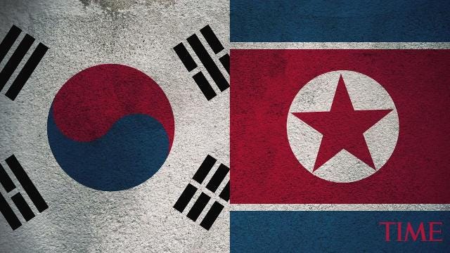 South and north korea war