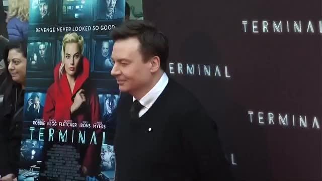 Mike Myers reacts to Verne Troyer's death at 'Terminal' premiere