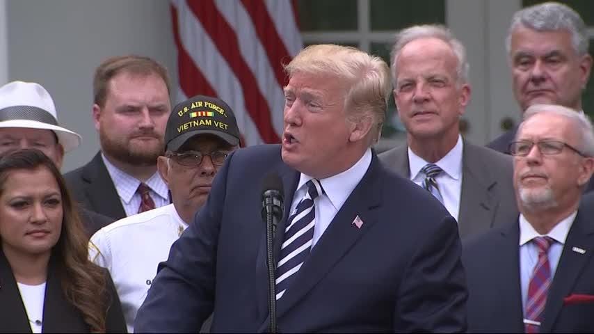 Trump Signs Bill To Expand Veterans Private Care