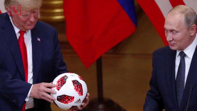 Putin S Soccer Ball T To Trump Undergoing Security Screening