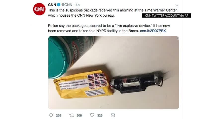 Similar Pipe Bombs Sent To Obama Clintons Cnn 