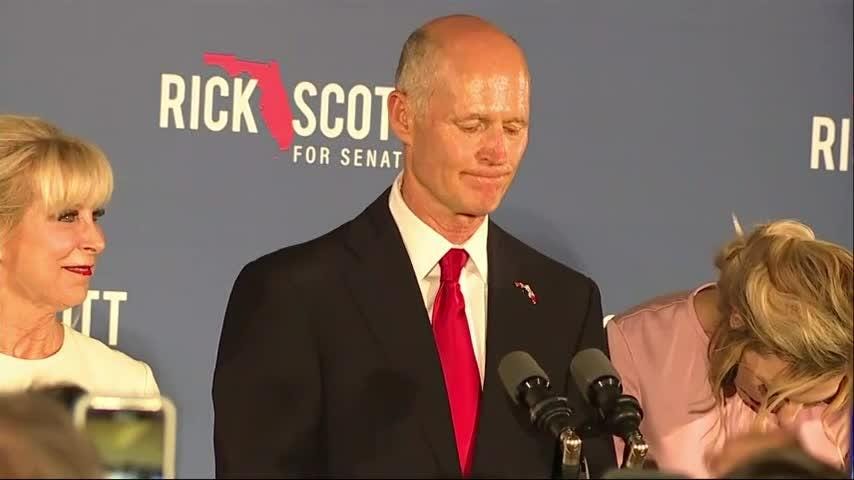 Election Results For Florida Senate: Rick Scott Claims Victory