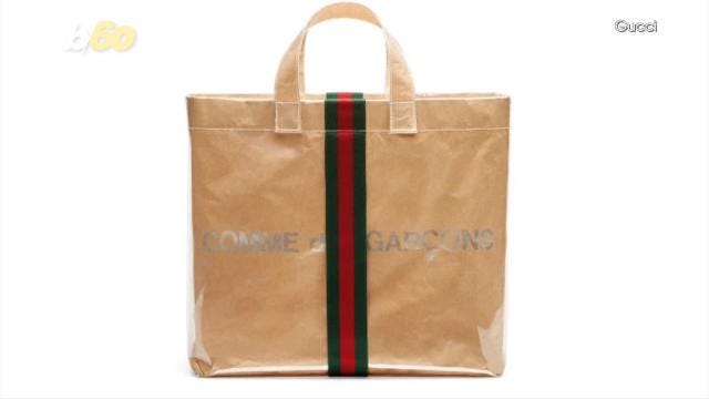 Gucci thinks this brown paper bag is fashion