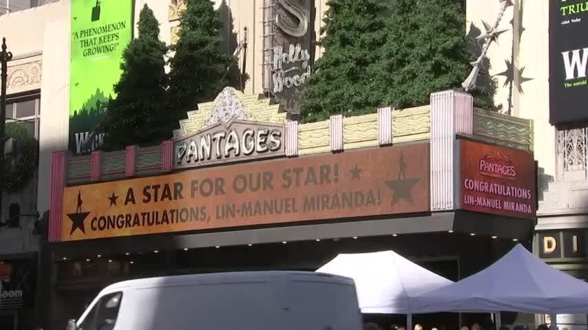 Lin manuel miranda online star walk of fame